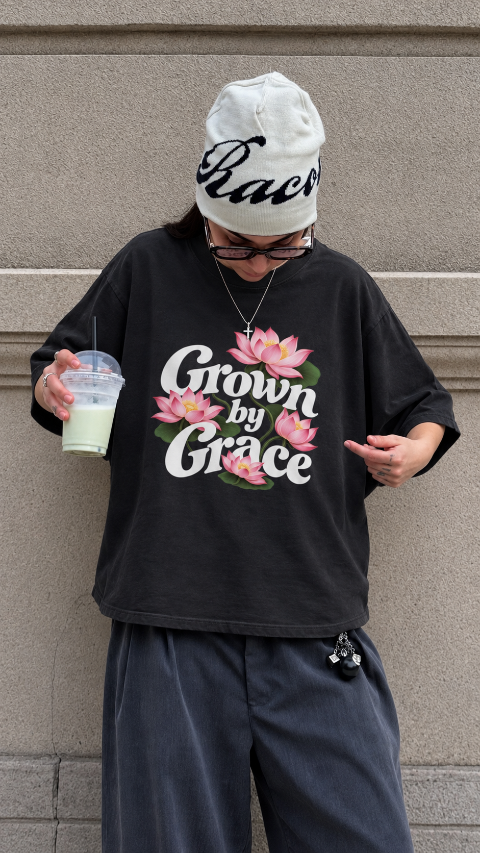 "Grown by Grace" - Tee